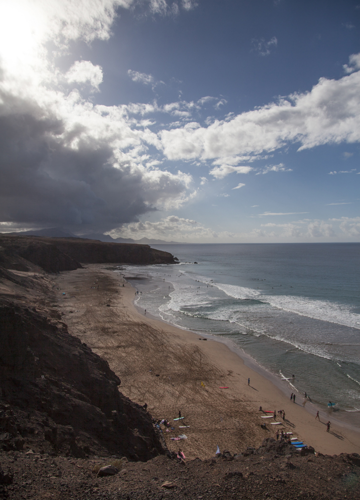 Playa del Viejo Reyes. La Pared, Fuerteventura, Canary Islands, Spain, December 2024